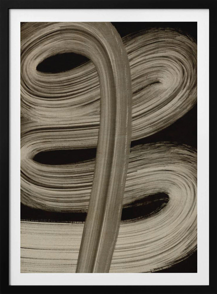 Beige streck nr 4 | Poster
