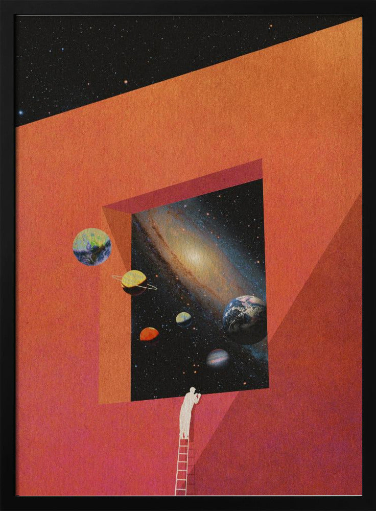 Observador de galaxias | Posters - Impresiones de Arte