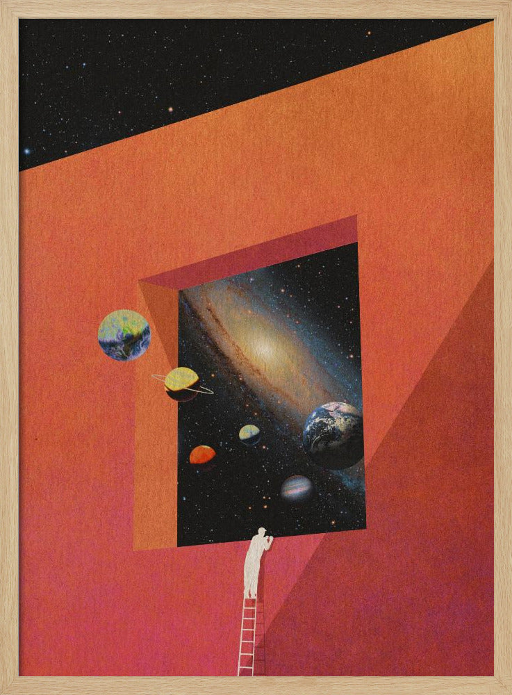 Observador de galaxias | Posters - Impresiones de Arte