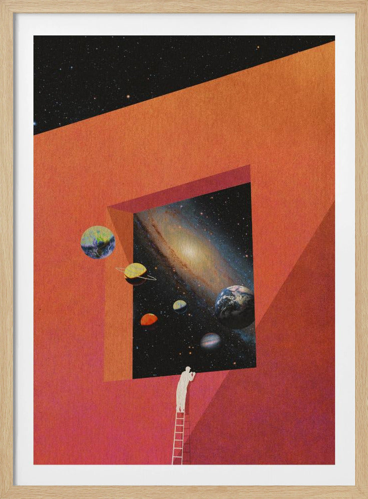 Observador de galaxias | Posters - Impresiones de Arte