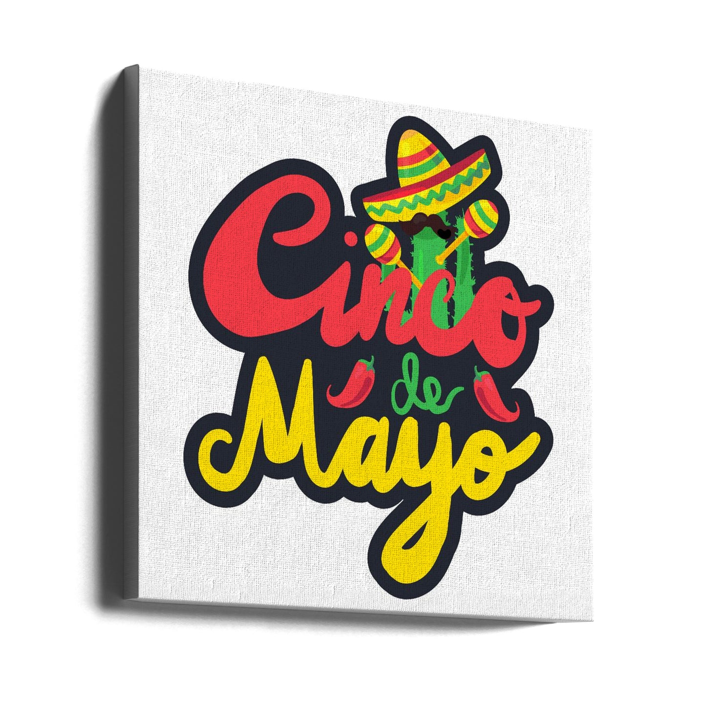 Sarjakuva Cinco de Mayo -taide | Canvastaulut