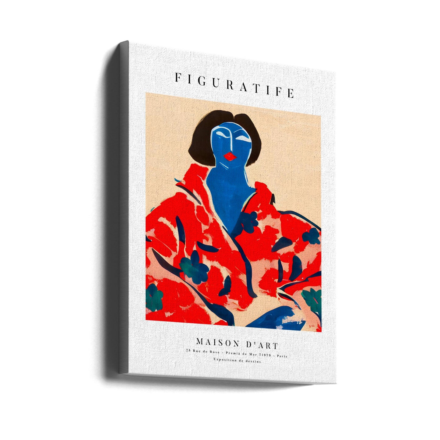 Poster Portrait Series 01 | Canvas