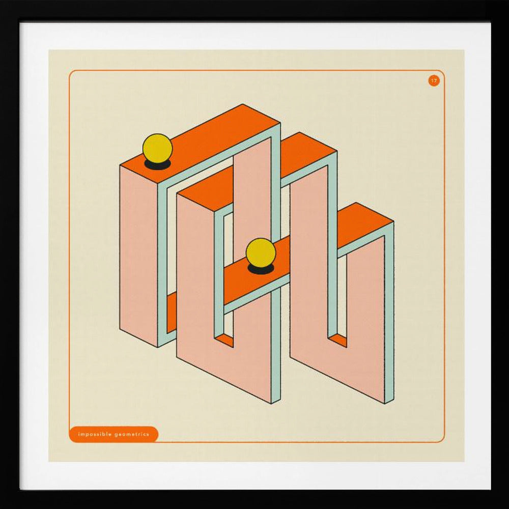 Geometría Imposible 17 | Posters - Impresiones de Arte