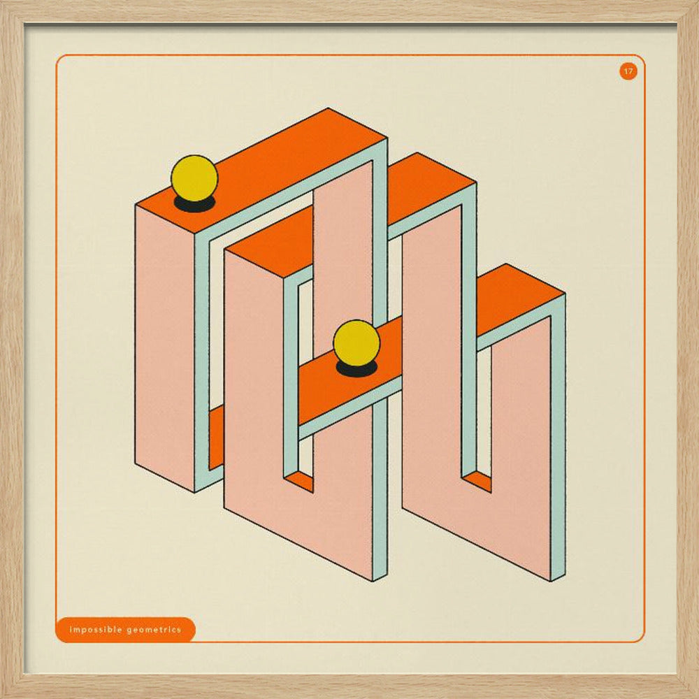 Geometría Imposible 17 | Posters - Impresiones de Arte