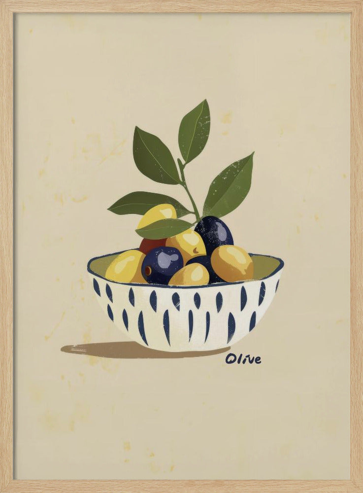 Bowl of Olives | Poster