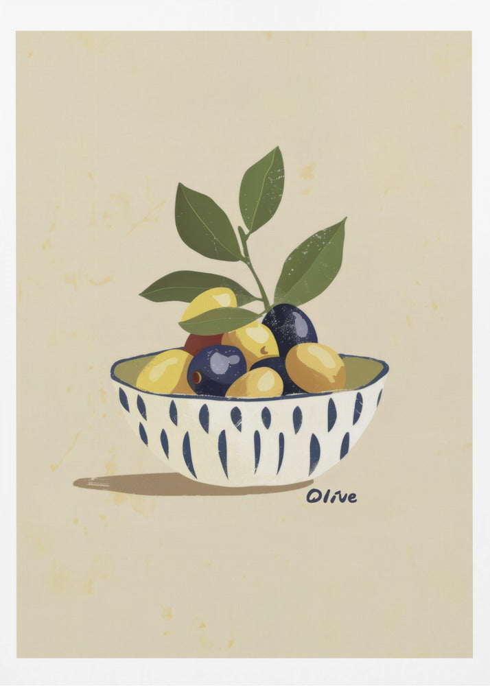 Bowl of Olives | Poster