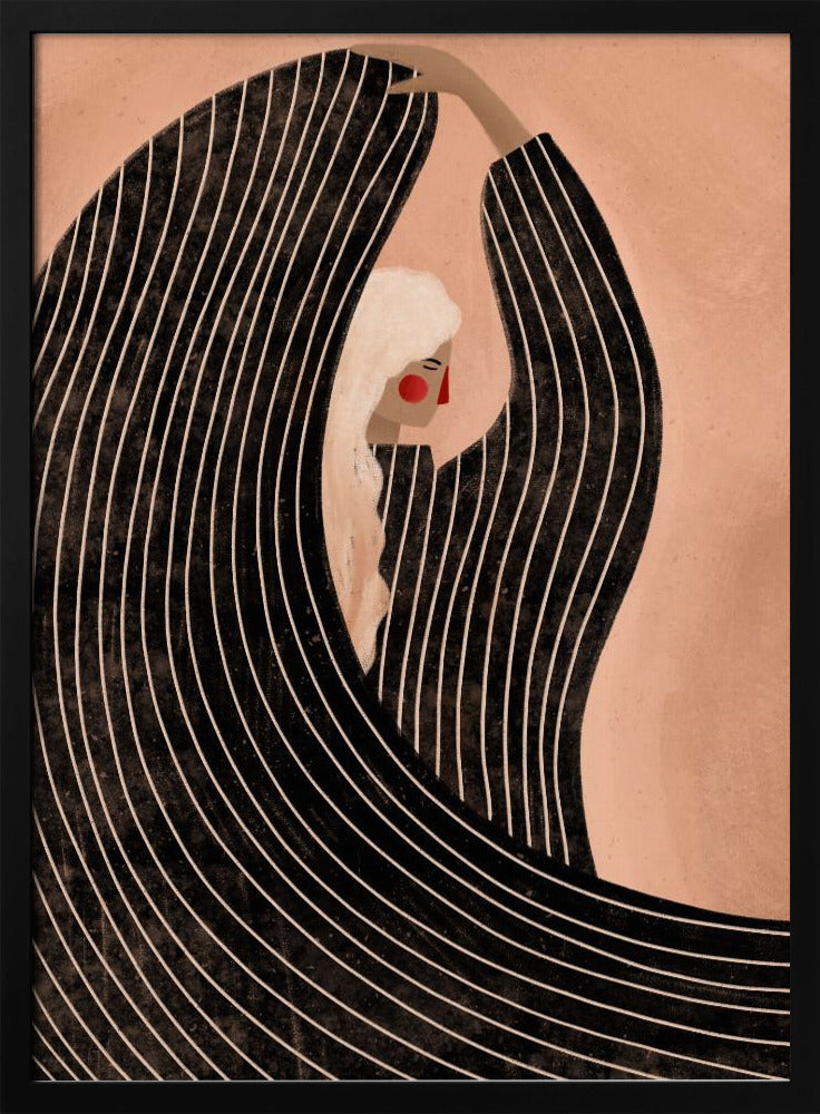 The Woman With the Black Dress | Poster