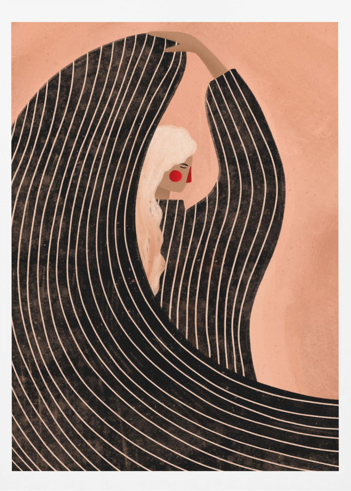 The Woman With the Black Dress | Poster