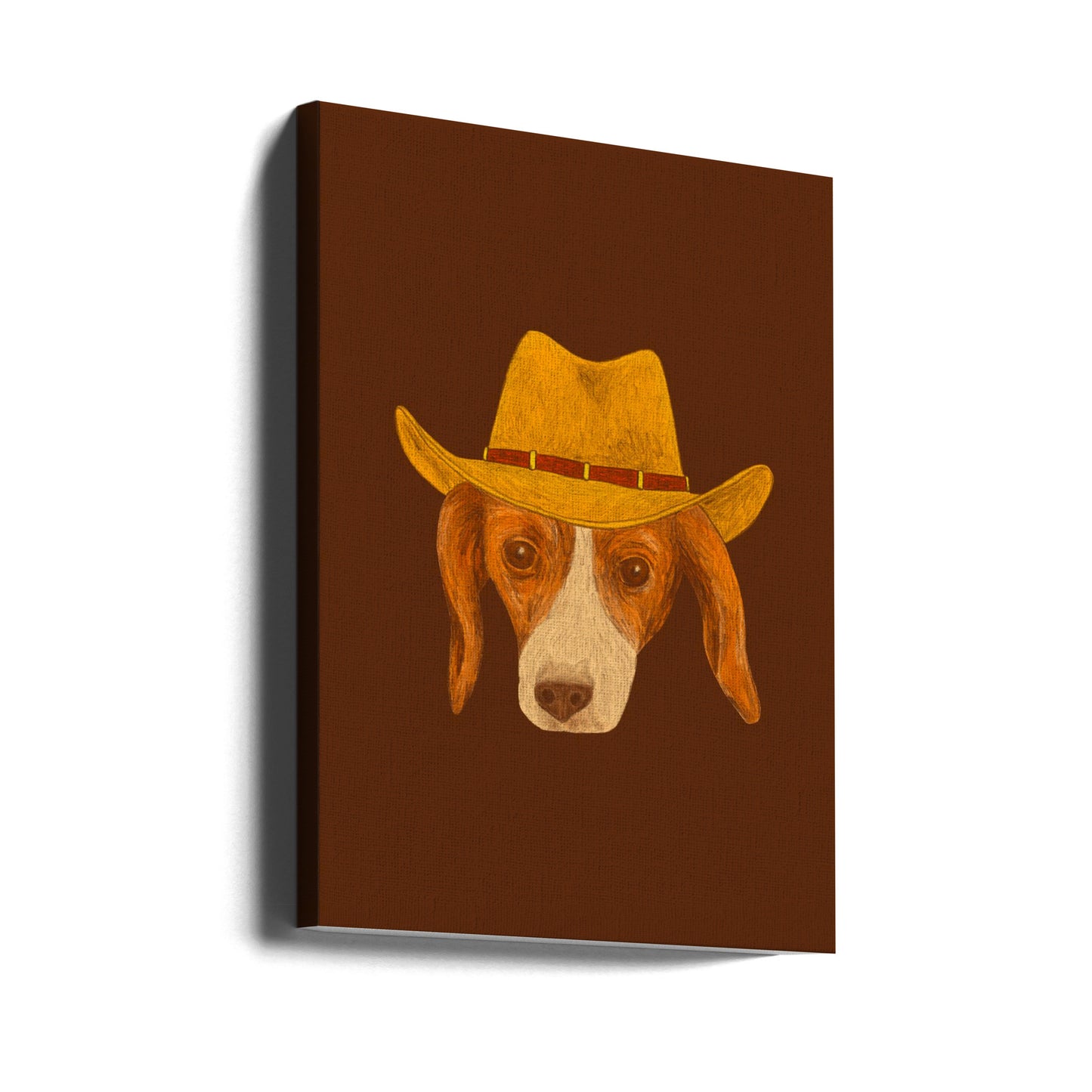 Nala, le chiot cowgirl le plus mignon | Tableaux sur Toile