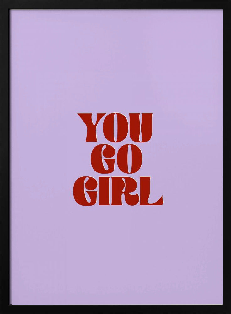 Forza ragazza | Poster - Stampe d’Arte