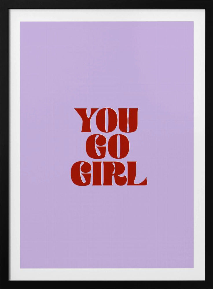 Forza ragazza | Poster - Stampe d’Arte