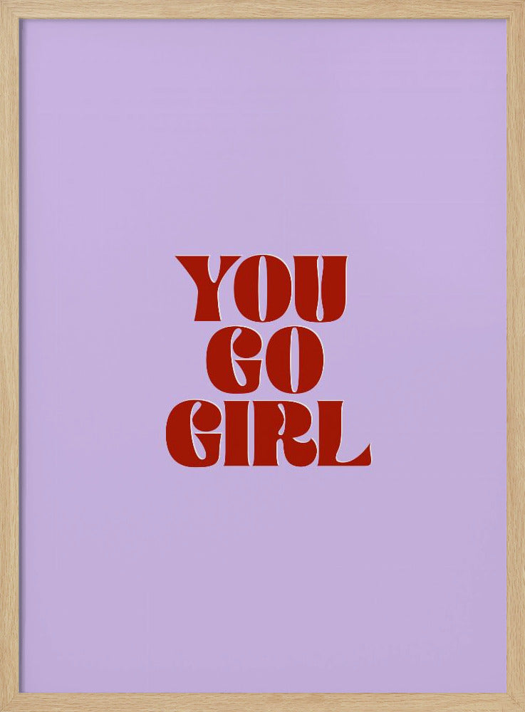 Forza ragazza | Poster - Stampe d’Arte