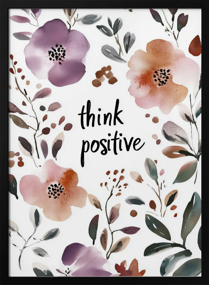 Piensa positivo | Posters - Impresiones de Arte