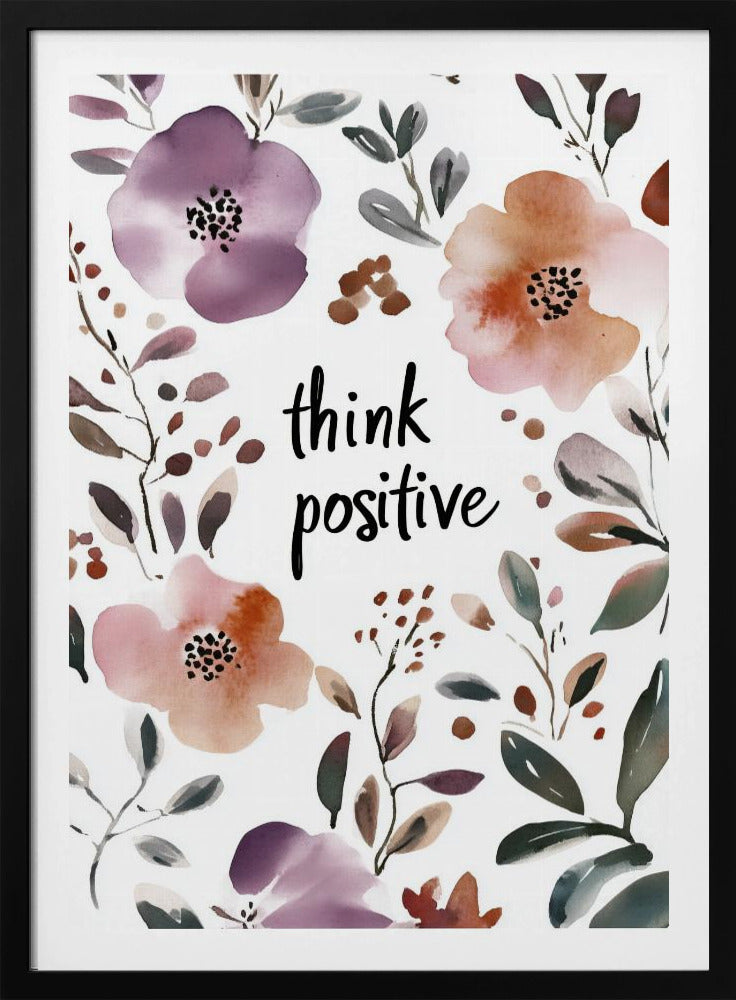 Piensa positivo | Posters - Impresiones de Arte
