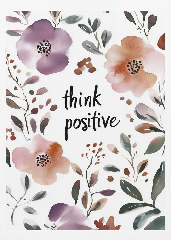 Piensa positivo | Posters - Impresiones de Arte