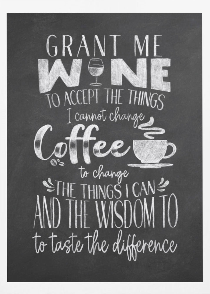 Wine and Coffee | Poster
