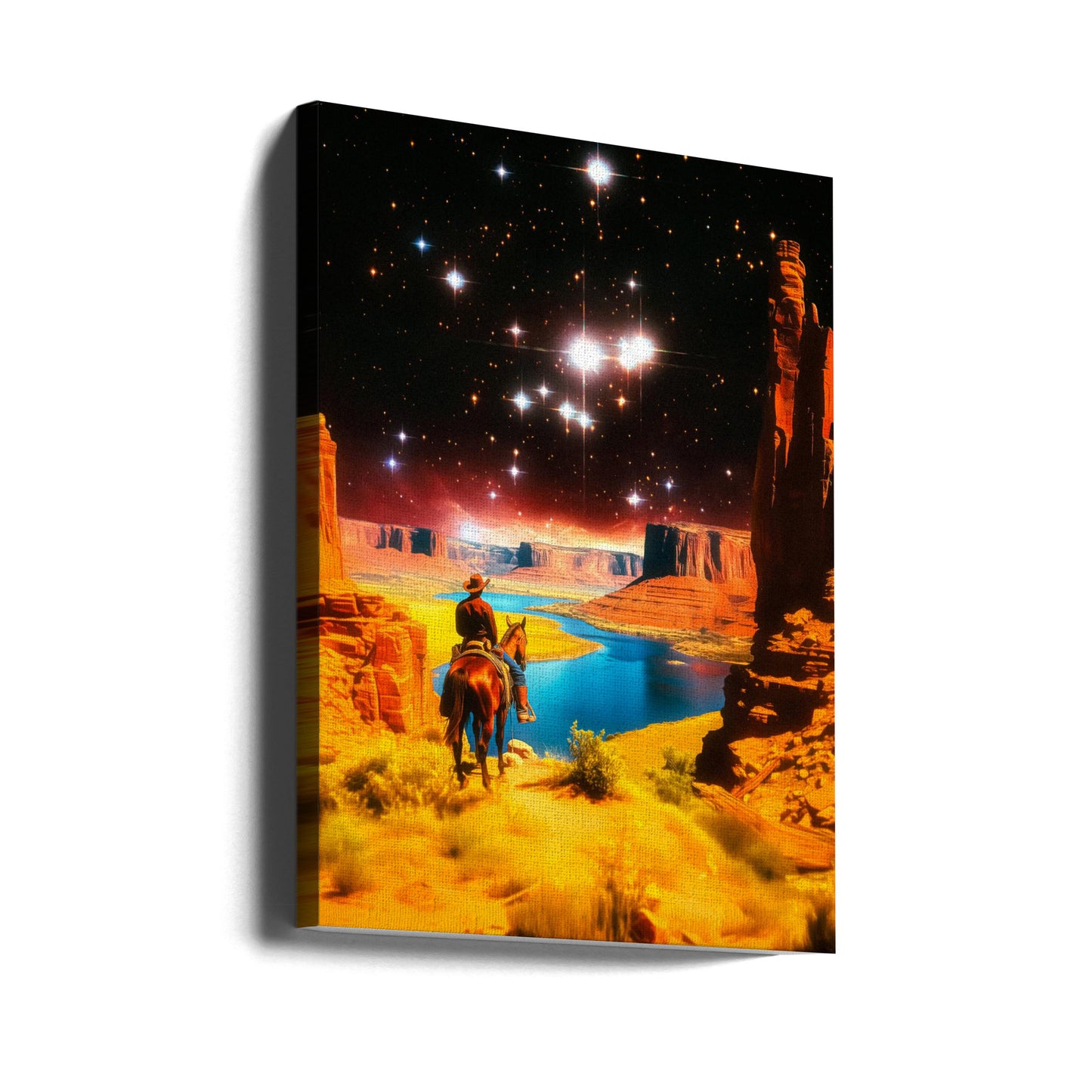 Den kosmiske grensen | Lerretsbilder
