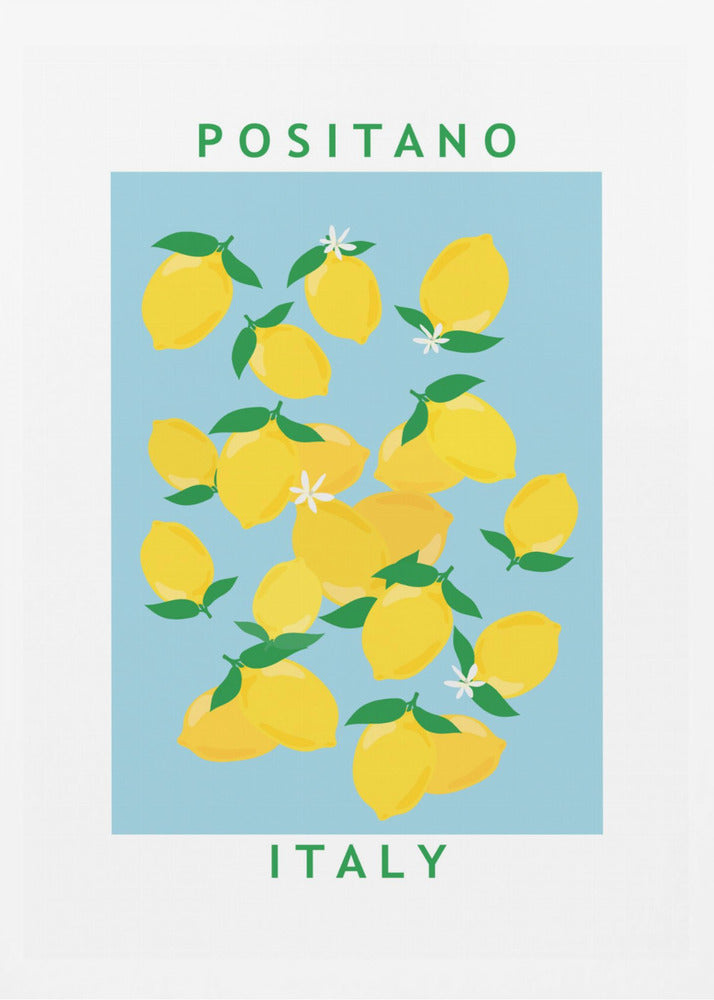 Lemons Flower Market | Poster