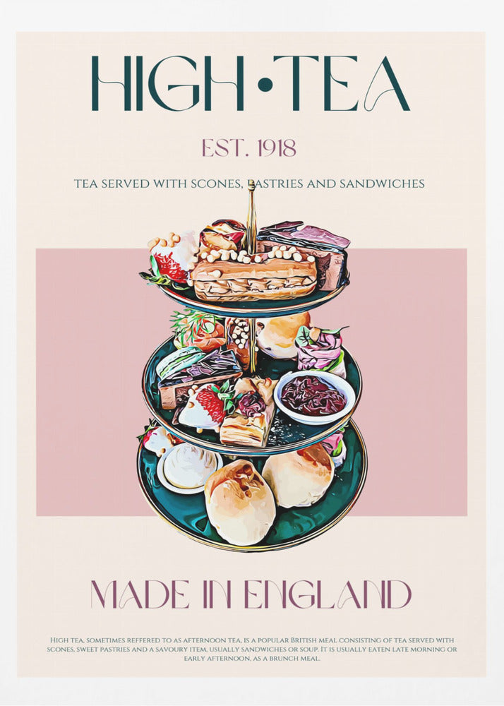 Elegant High Tea | Poster