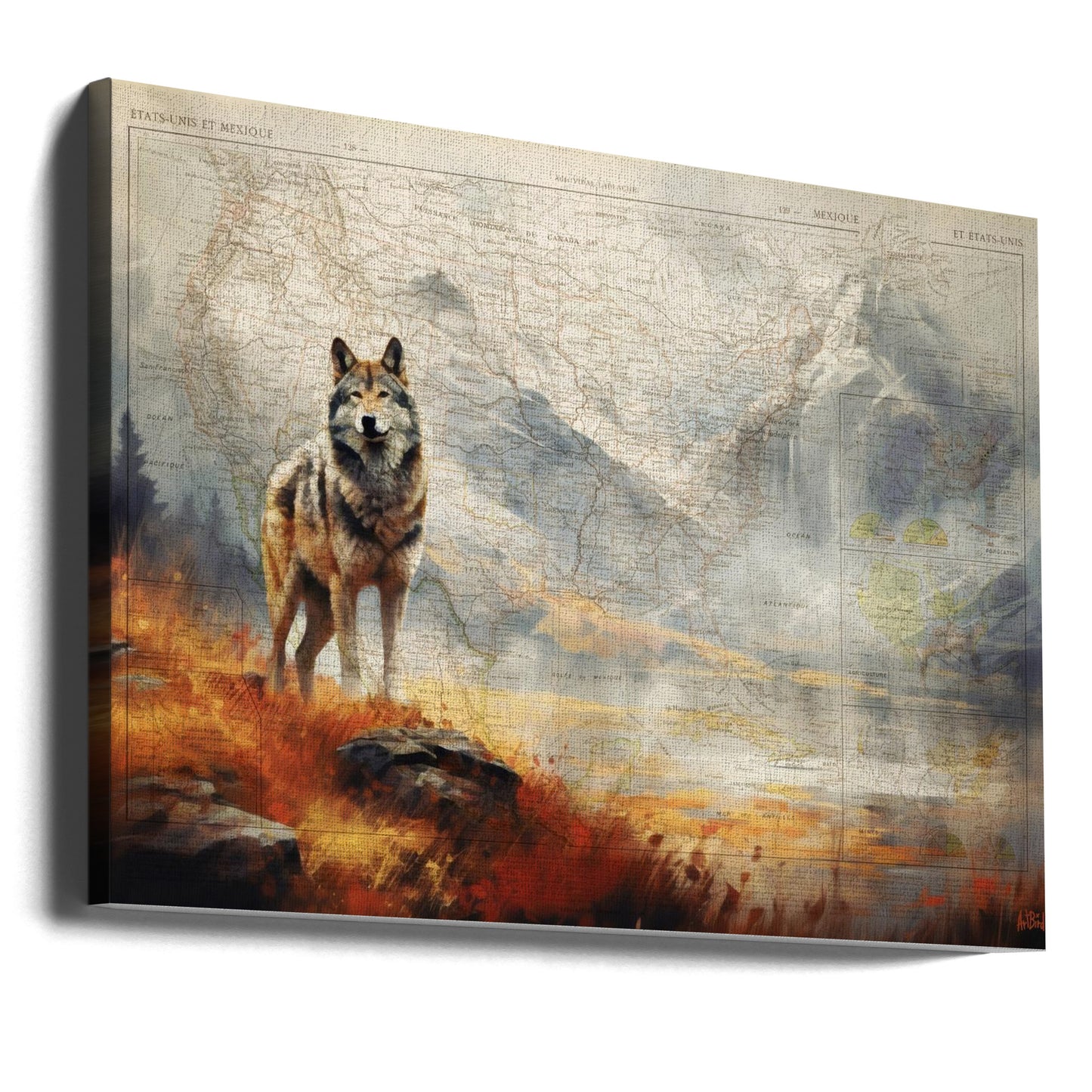 Vallée du Loup | Tableaux sur Toile