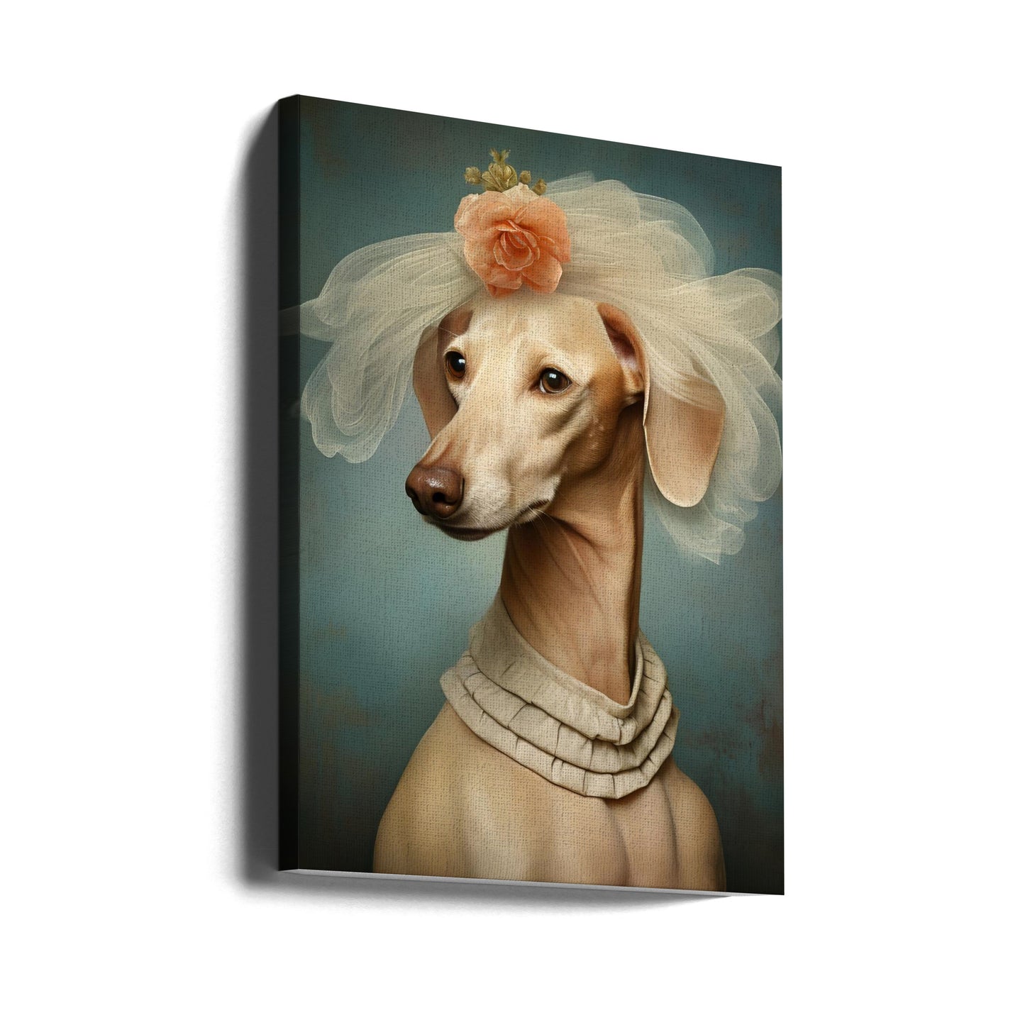 Cane umano 0001 2024 dicembre Poster - Stampe d’Arte Donna Cane 5.jpg | Stampe su Tela