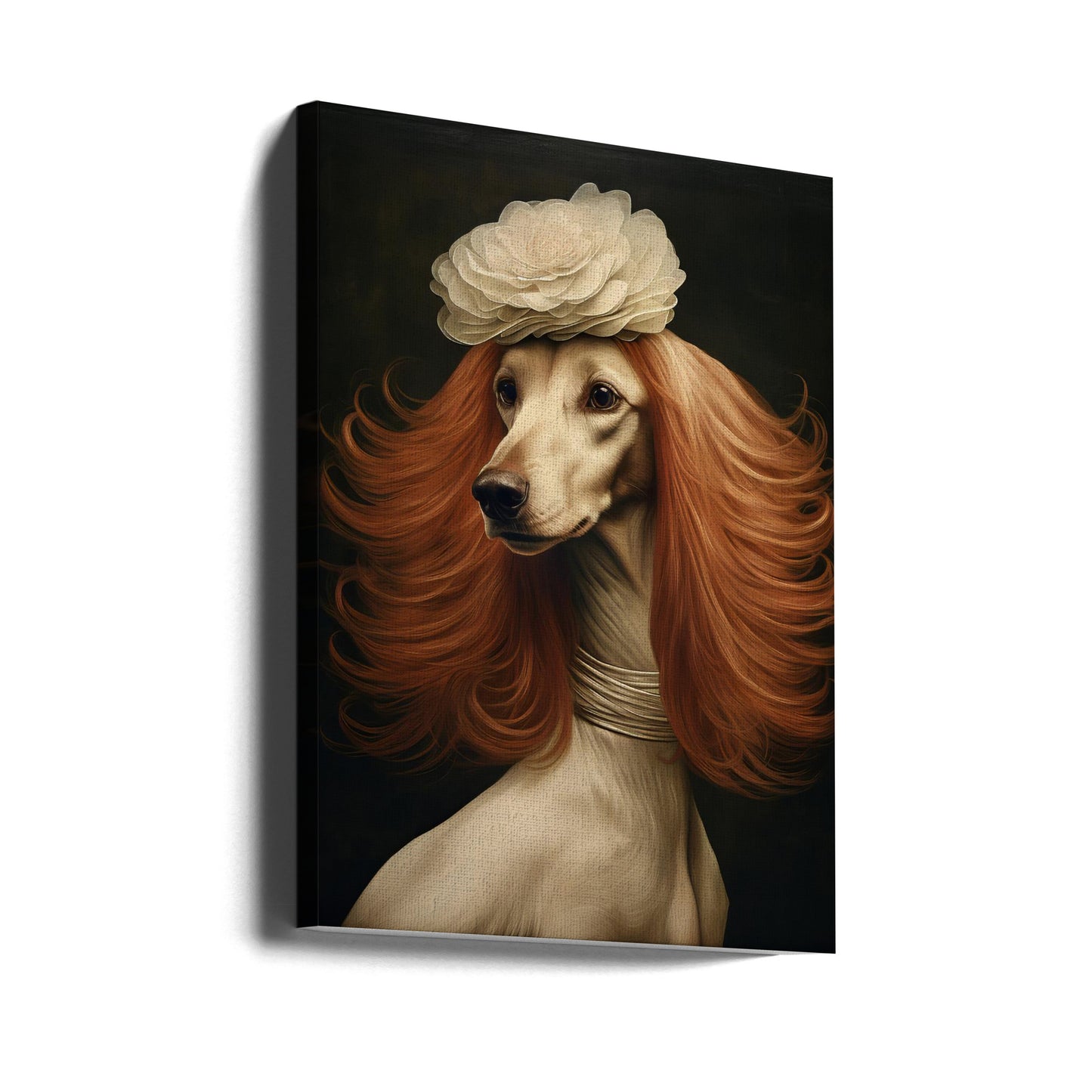 Cane umano 0002 2024 dicembre Poster - Stampe d’Arte Donna Cane 6.jpg | Stampe su Tela