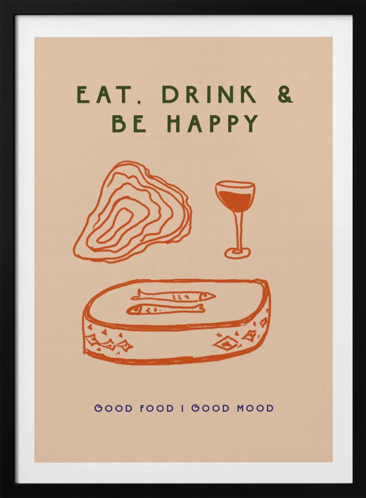 Eatdrinkbehappy | Poster