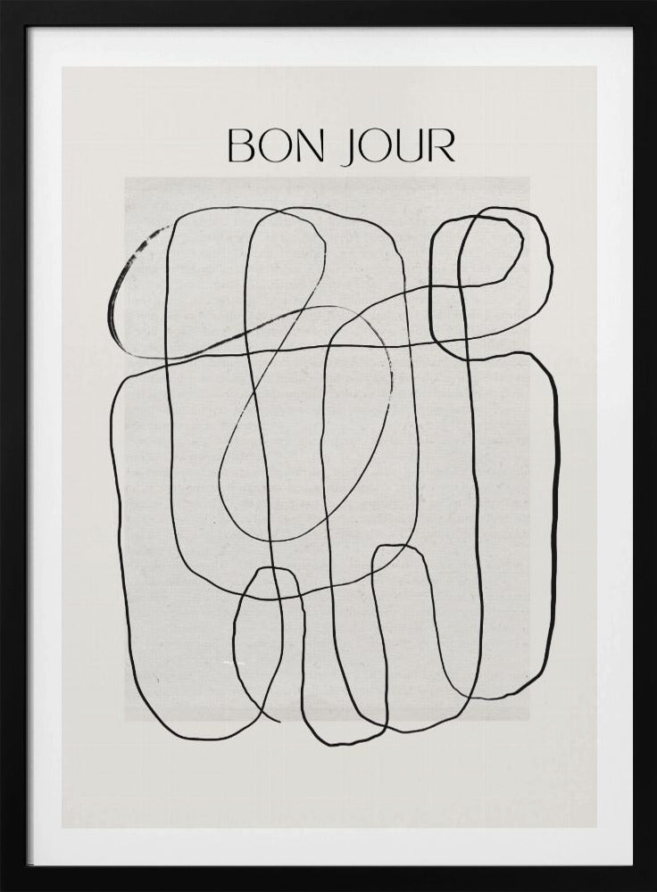 Bonjour Linescape | Poster