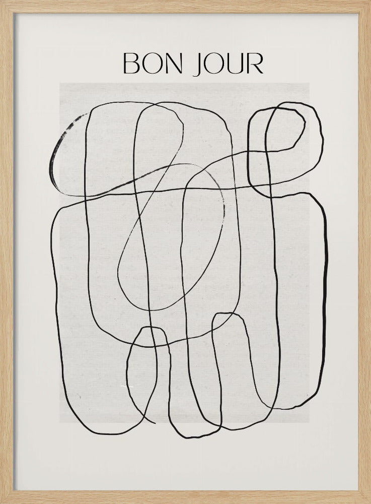 Bonjour Linescape | Poster