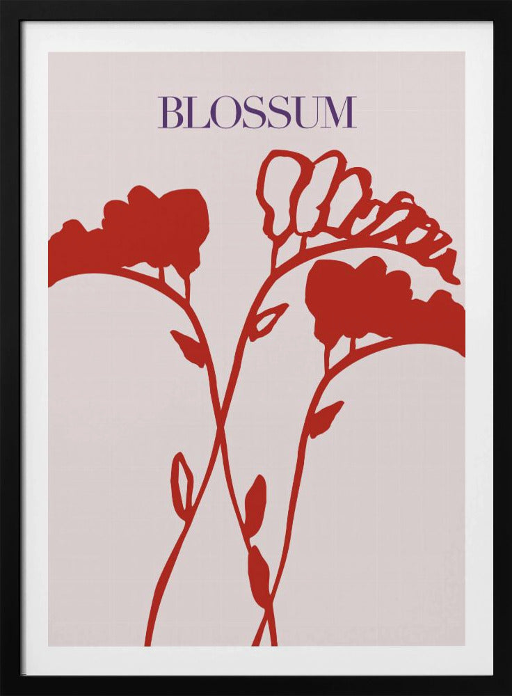 Crimson Blossoms | Poster