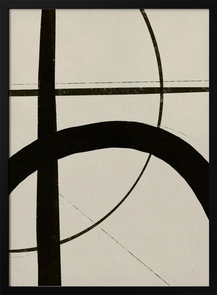 Curved Lines Dance | Poster