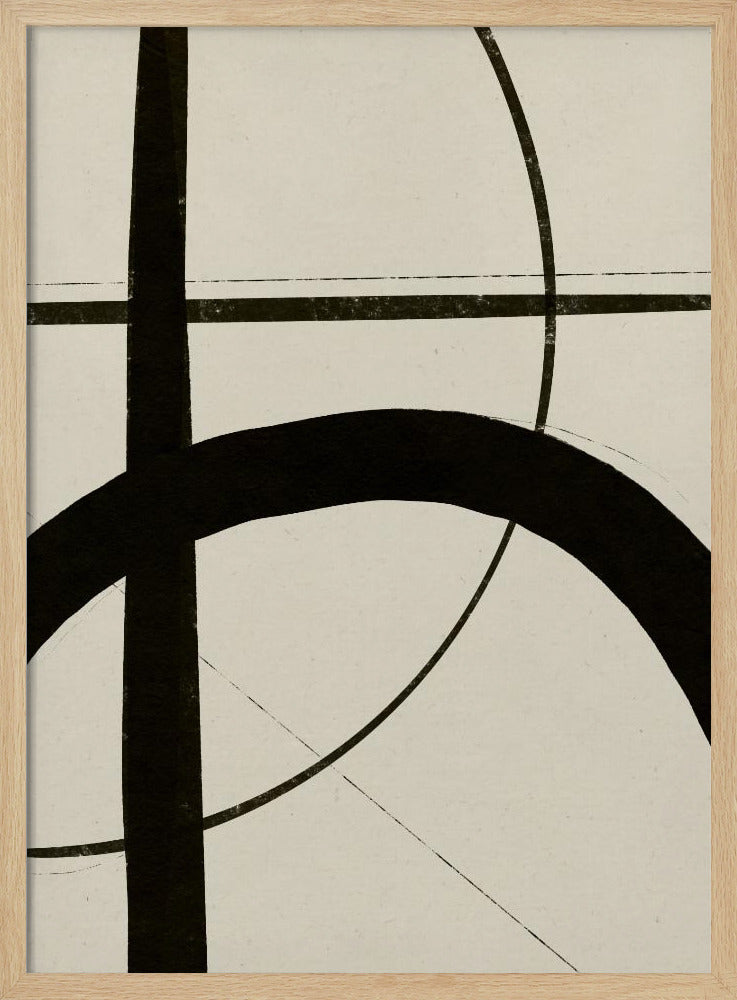 Curved Lines Dance | Poster