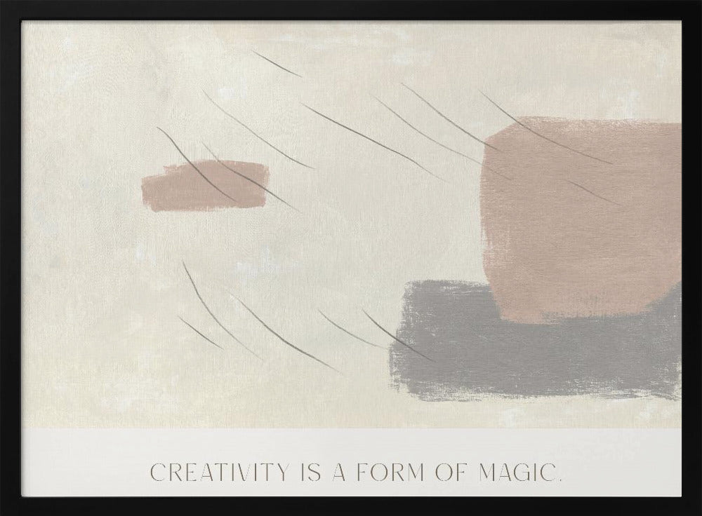 Creativityisaformofmagic | Poster