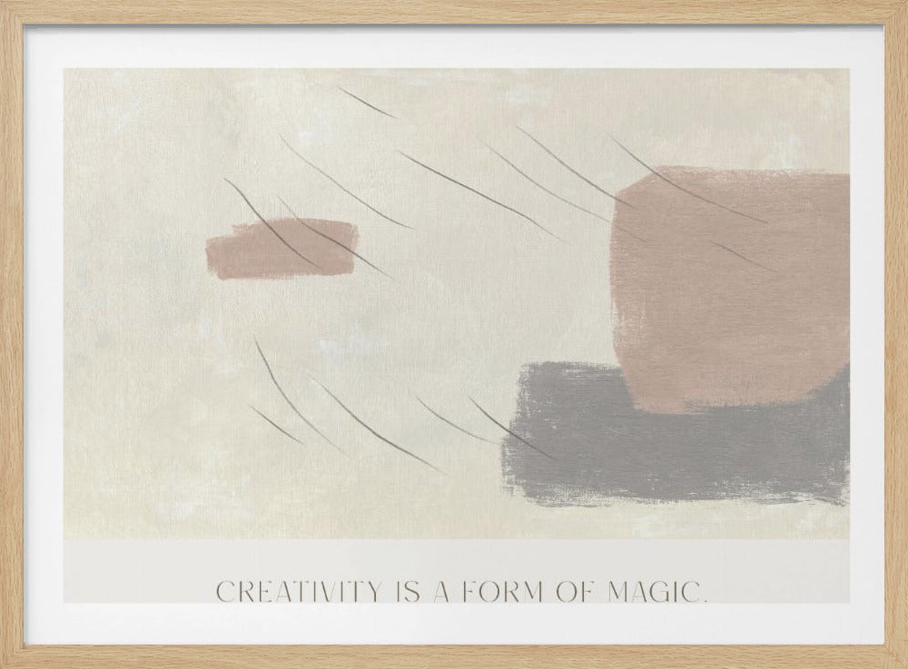 Creativityisaformofmagic | Poster