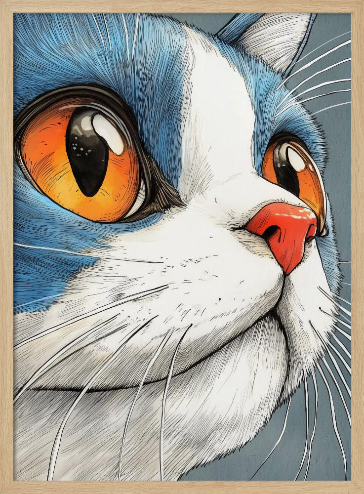 Cat Lily | Poster