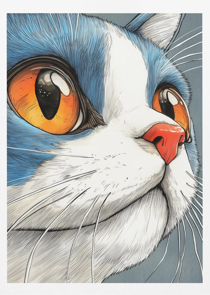 Cat Lily | Poster