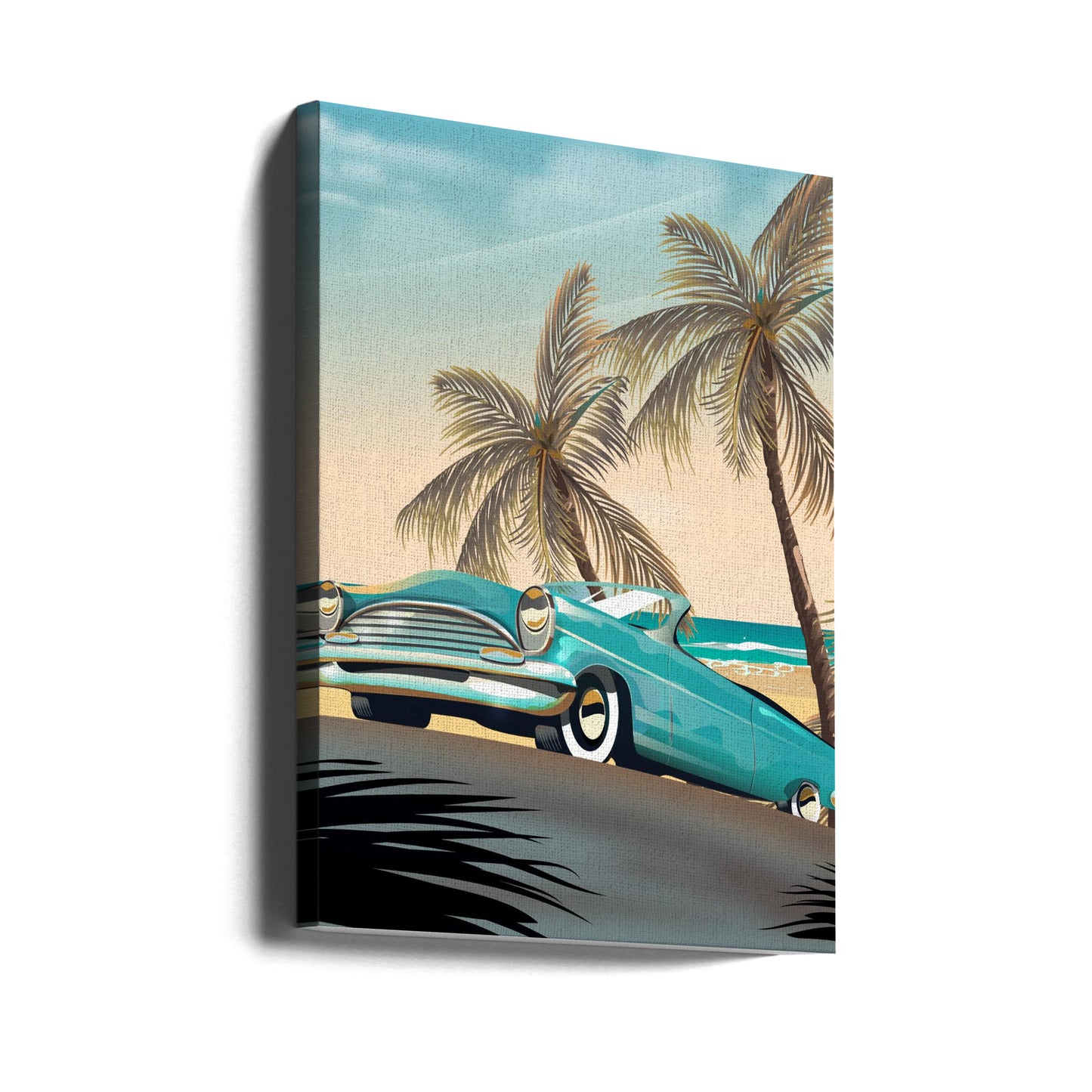 Vintage Beach Vacation | Canvas