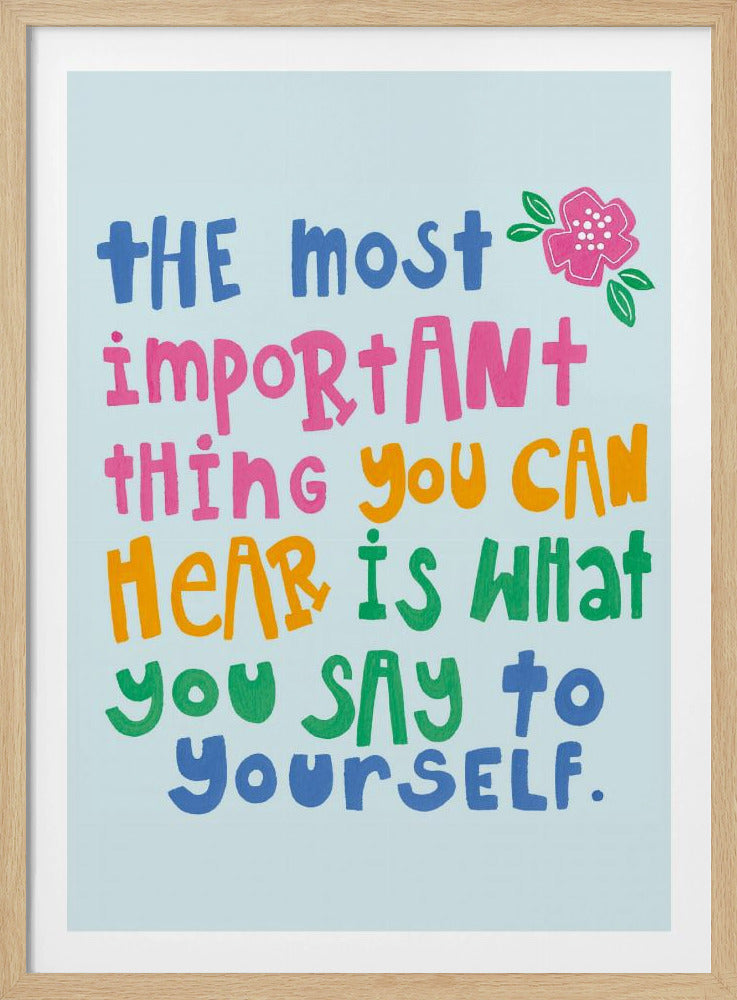 Obra de arte motivacional colorida | Posters - Impresiones de Arte