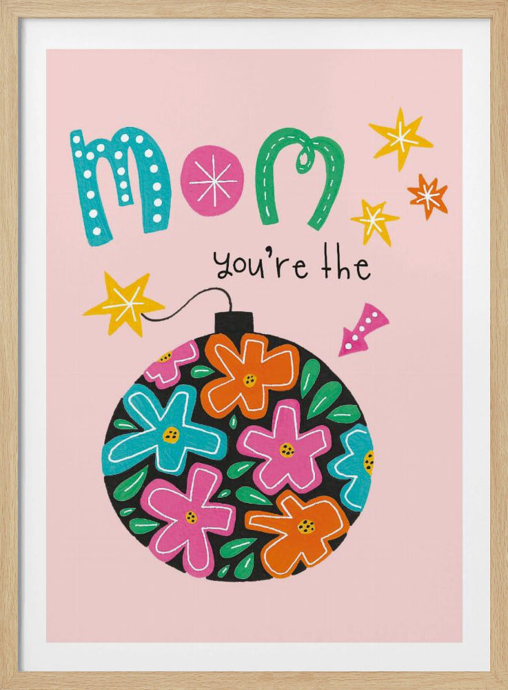 El deleite floral de mamá | Posters - Impresiones de Arte