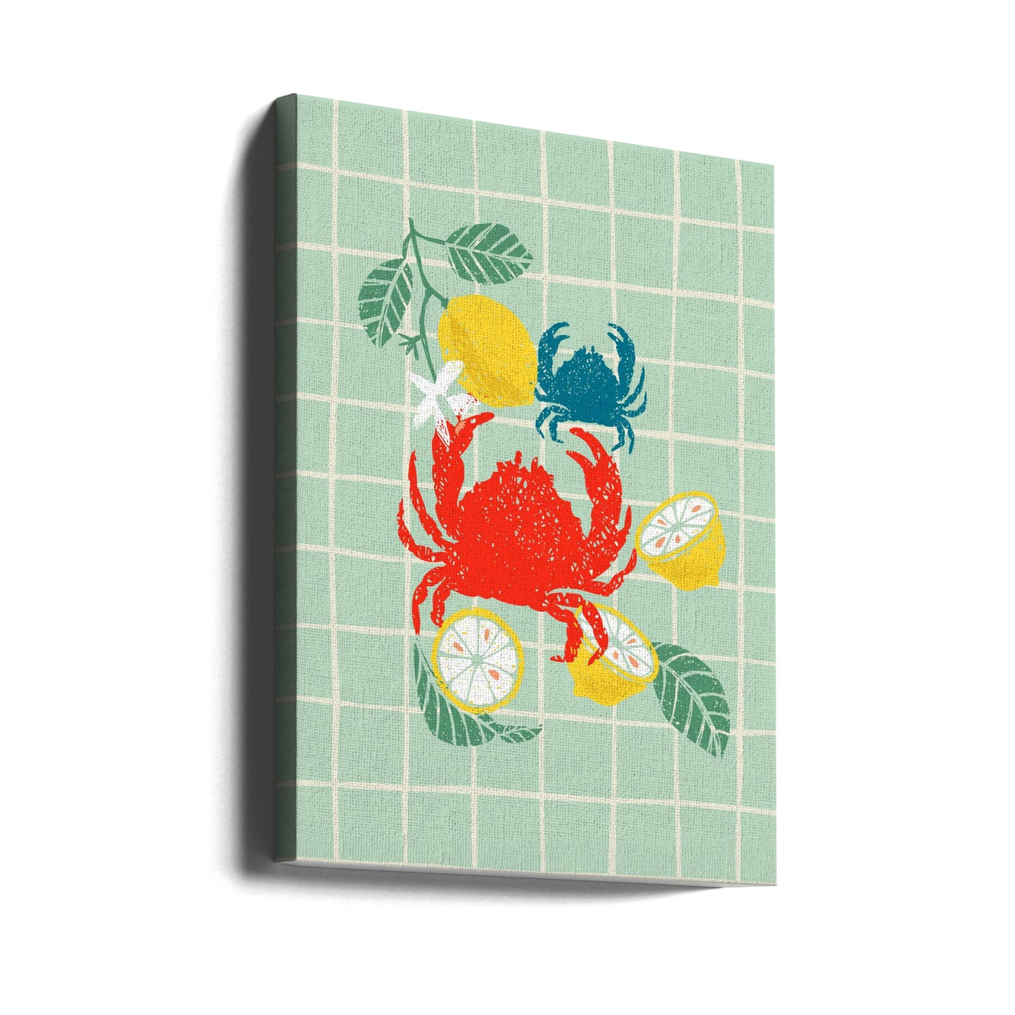 Crab and Citrus Dance | Canvas
