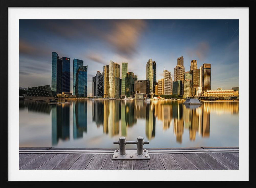 Mattina dorata a Singapore | Poster - Stampe d’Arte