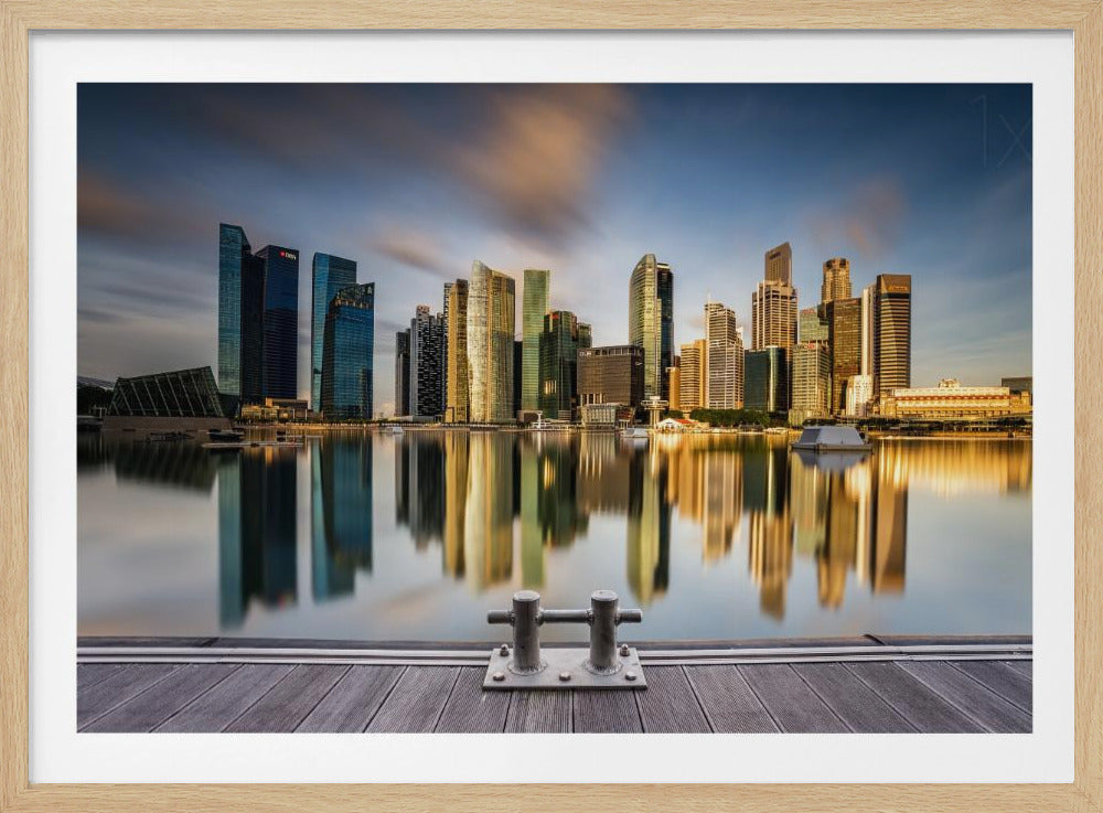 Mattina dorata a Singapore | Poster - Stampe d’Arte