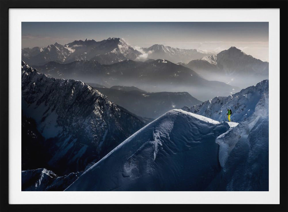 Moments de silence avant la descente | Posters - Affiche Artistique