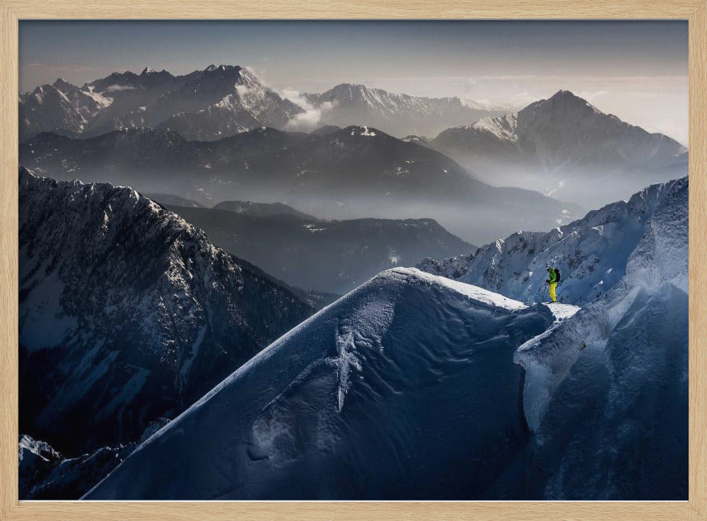 Moments de silence avant la descente | Posters - Affiche Artistique