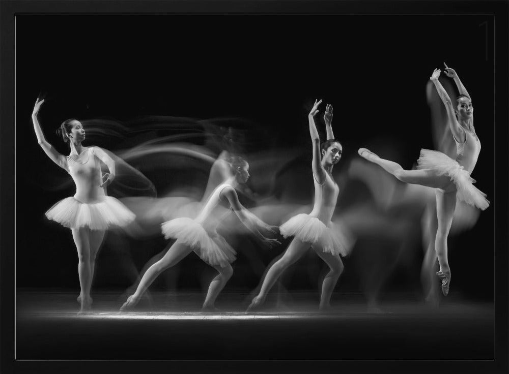 Ola de arte de bailarina | Posters - Impresiones de Arte