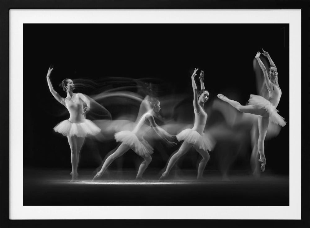 Ola de arte de bailarina | Posters - Impresiones de Arte