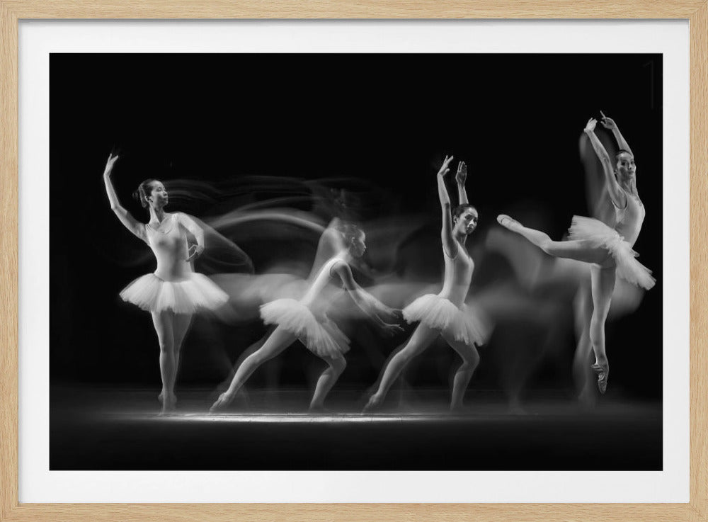 Ola de arte de bailarina | Posters - Impresiones de Arte