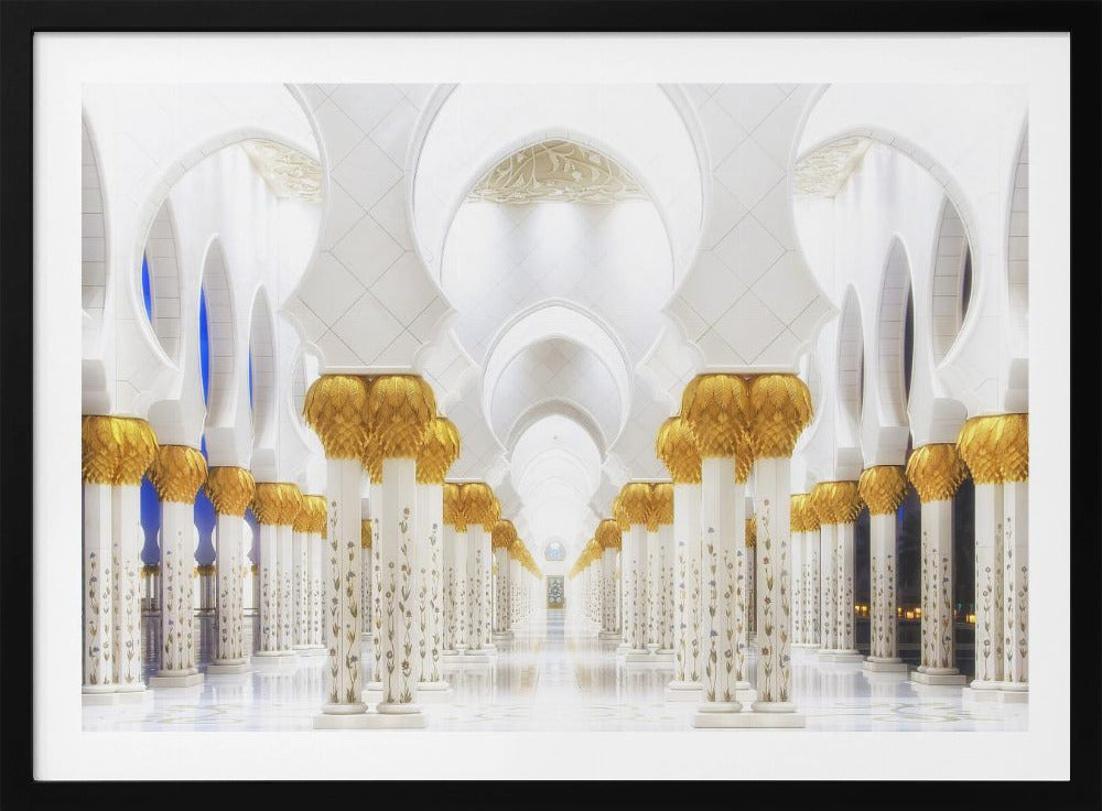 Blanco y Oro | Posters - Impresiones de Arte