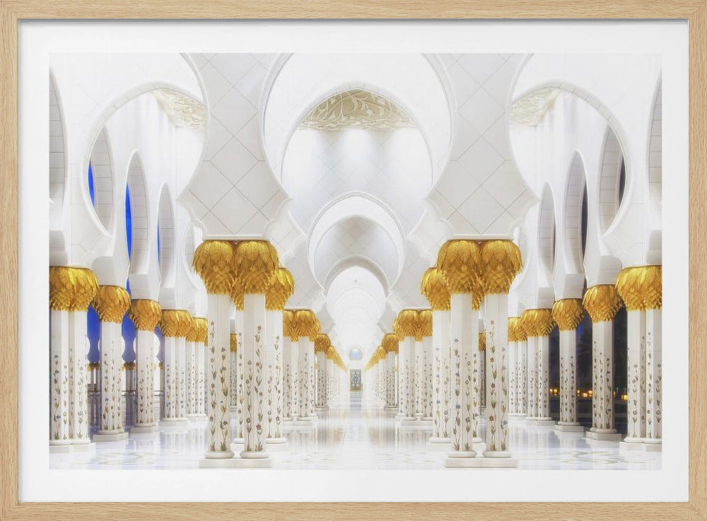 Blanco y Oro | Posters - Impresiones de Arte