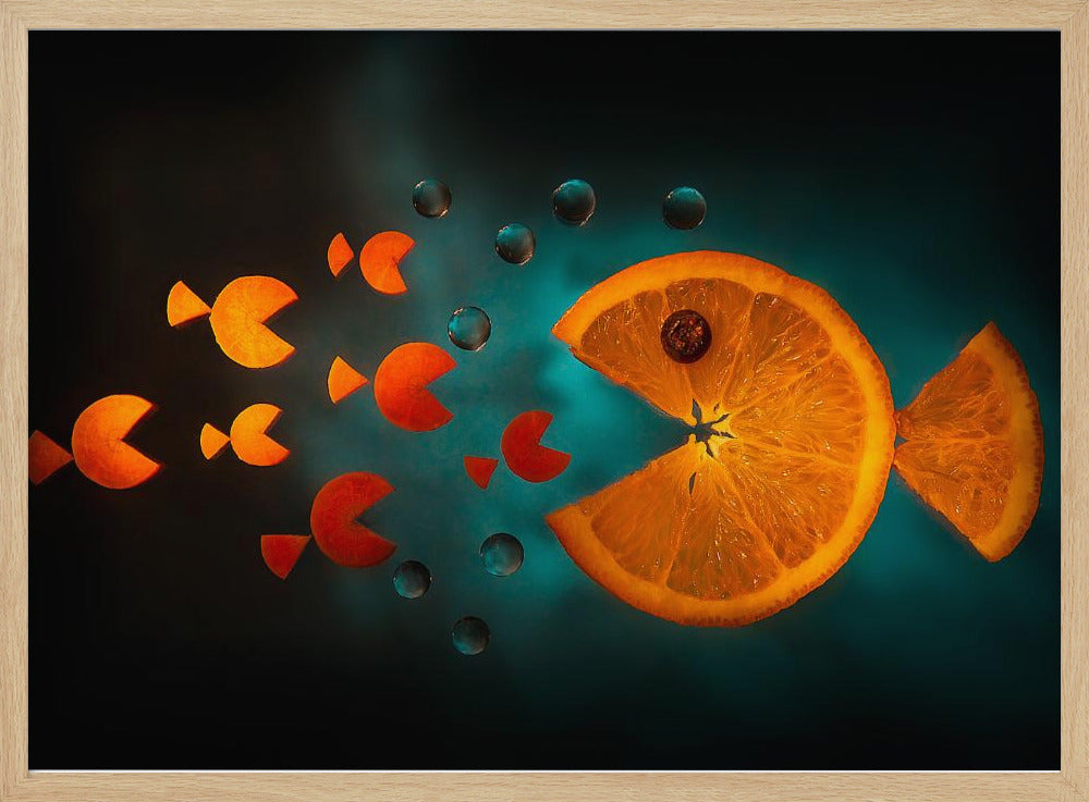 Pesce arancione | Poster - Stampe d’Arte